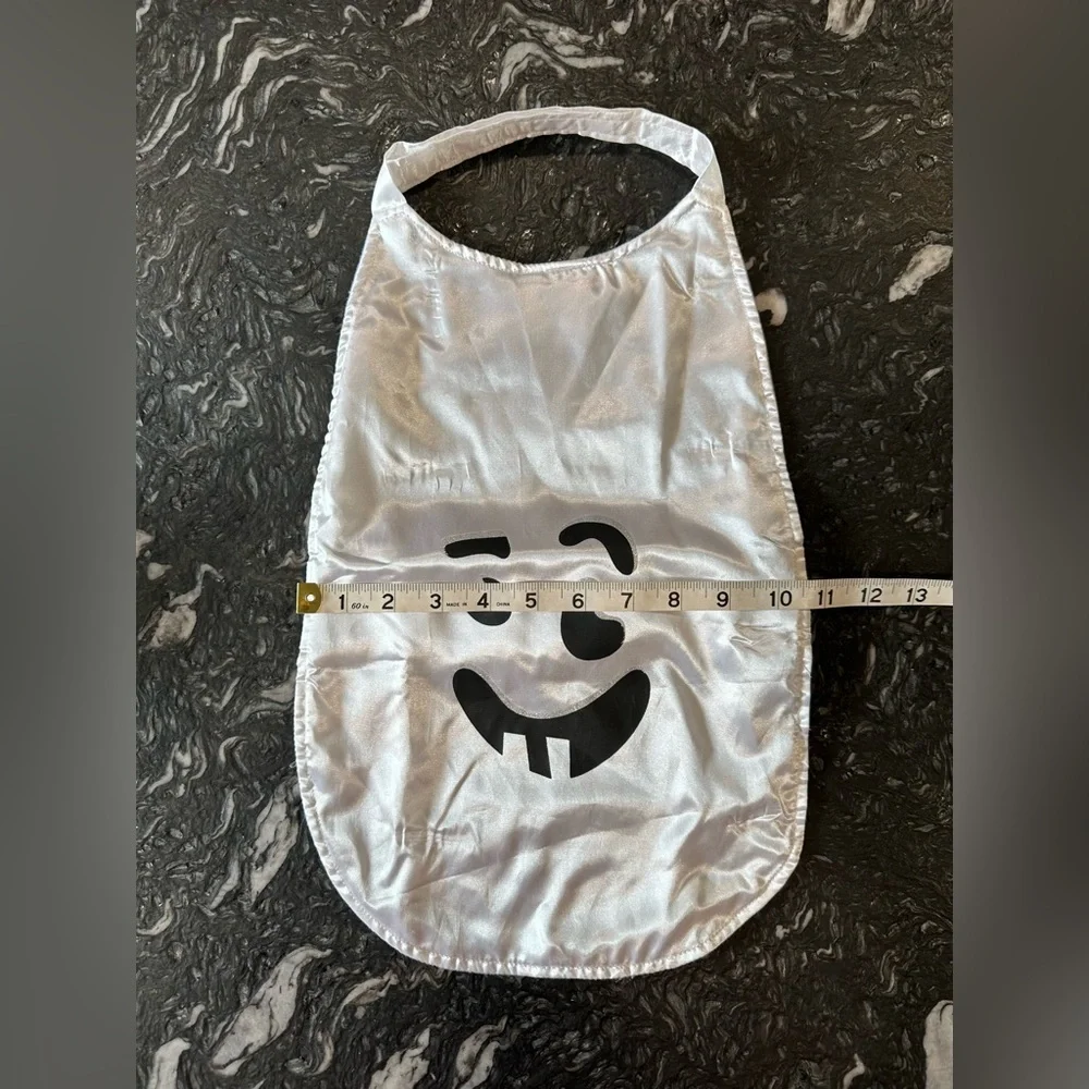 Halloween Ghost Costume for Dog With Cape & Leg Cuffs